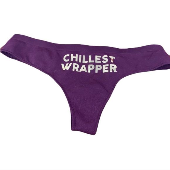 3/$35 Pink by VS Chillest Wrapper Panties Thong - Picture 2 of 7